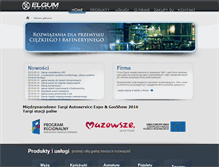 Tablet Screenshot of elgum.net
