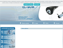 Tablet Screenshot of elgum.pl